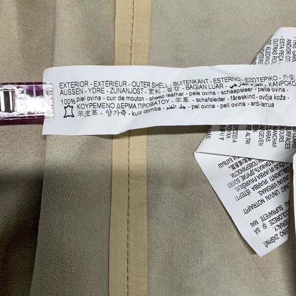 ZARA Leather Limited Edition Oversized Collared Long Sleeve Button Down Shirt Me - Picture 9 of 11